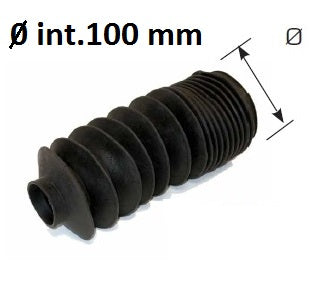 Beskyttelsesbelg / Mansjett Ø100x335 mm