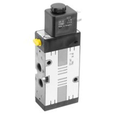 5/2 ventil Magnet GD7 G1/4" 24v DC, m/fjærretur