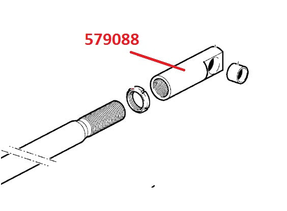sylinderforlenger F3CL15/20HS m/smørenippel 39cm