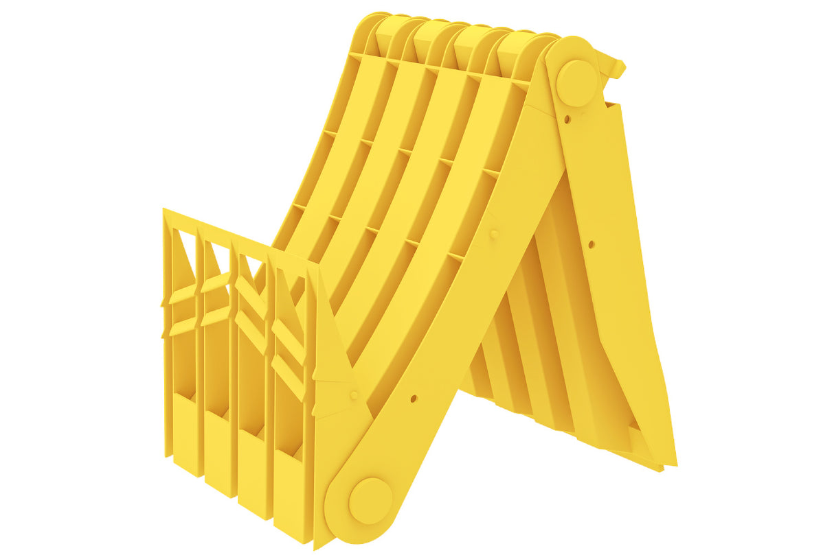 Fellbar stoppekloss plast E53 Origami