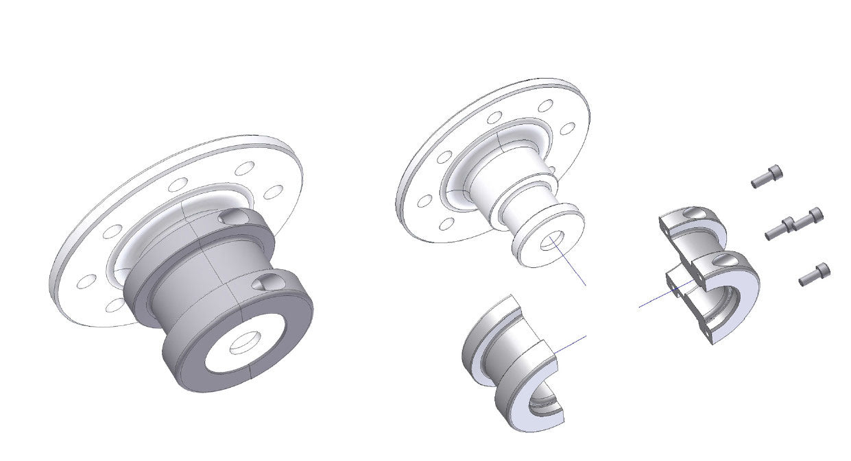 Adapter 2" - 3,5" (ikke tillatt på offentlig vei)