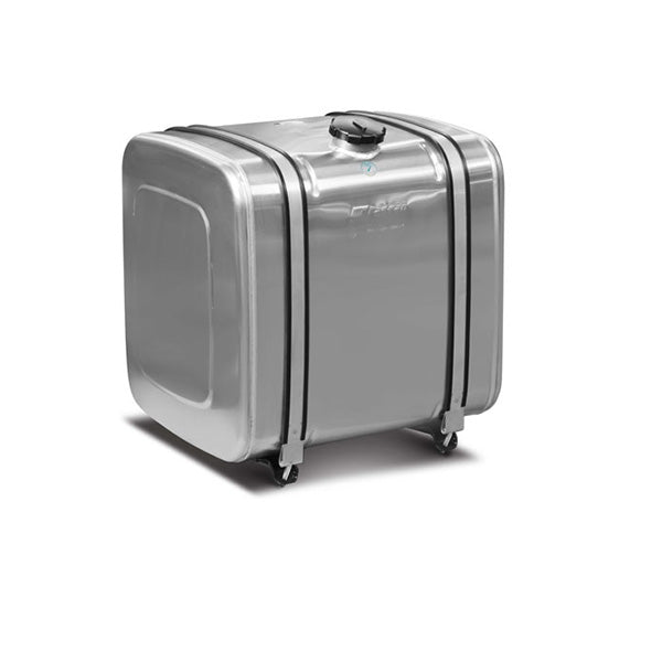 Dieseltank 290 L / Aluminium / 735x706x636 M/Brak RF