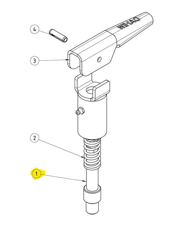 Bolt For Lås 18Mm