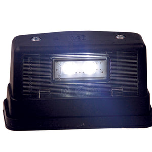 Skiltlykt LED 12-24V Svart IP68