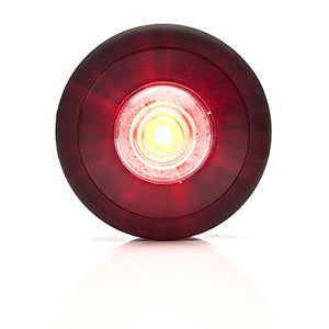 Markeringslys LED 12-24V Rød Passer 21mm hull (E)