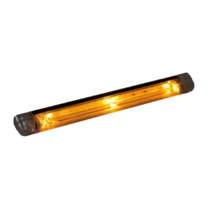 Markeringslys LED 12-24V Gul Fiberoptisk IP68 (E)