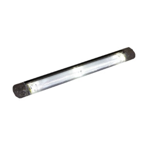 Markeringslys LED 12-24V Hvit Fiberoptisk IP68 (E)