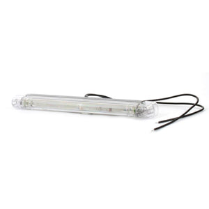 Markeringslys LED 12-24V Hvit Fiberoptisk IP68 (E)