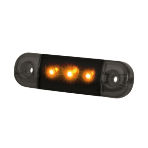 DARK KNIGHT SLIM SIDOMARKERING 3 LED ORANGE LED, K