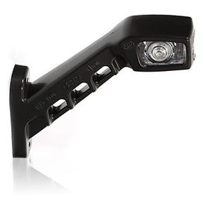 Gummiarm lang LED 12-24V, hvit