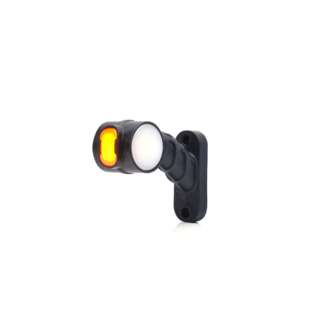 Markeringslys LED 12-24V Hvit/Gul/Rød V/S Kort arm