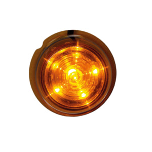 Markeringslys LED 12-24V Gul 6 Led IP66/68 (E)