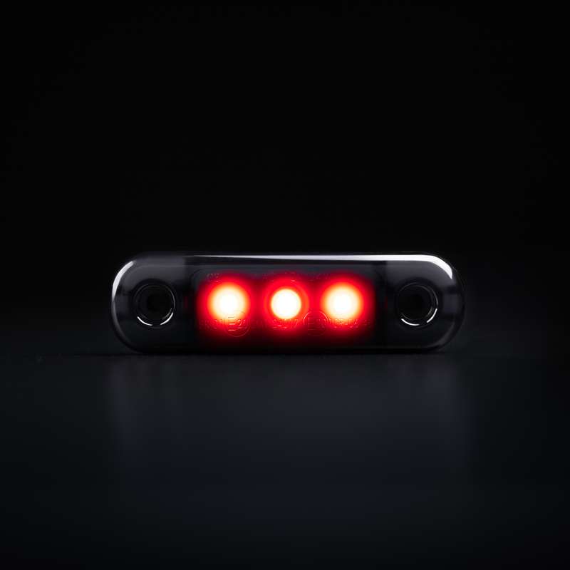 Markeringslys DARK KNIGHT SUPER DARK SLIM RED