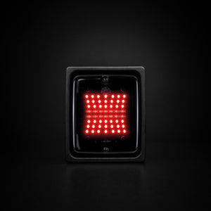 DARK KNIGHT IZE LED SQUARE BAK/BROMS/BLINKERS