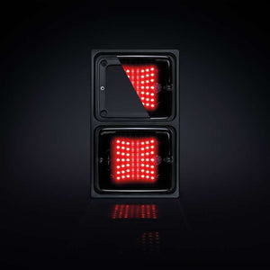 Ramme for IZE LED Baklys X2, vertikal.