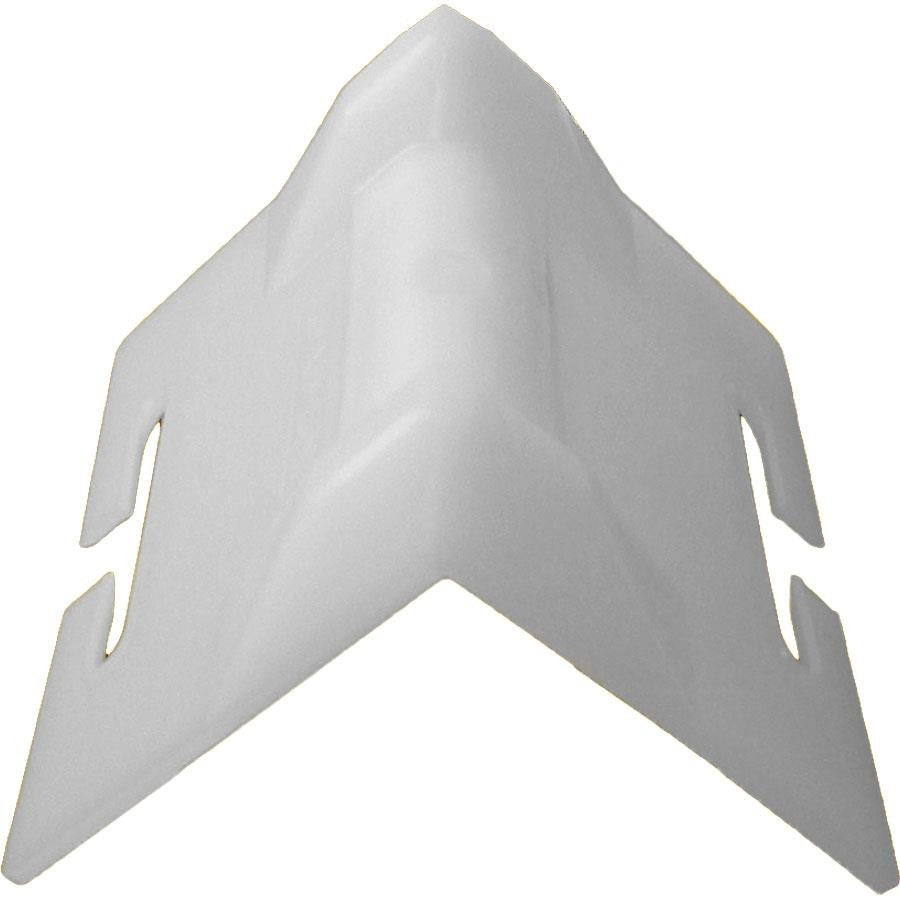 Plasthjørne Hvit  B=132Mm