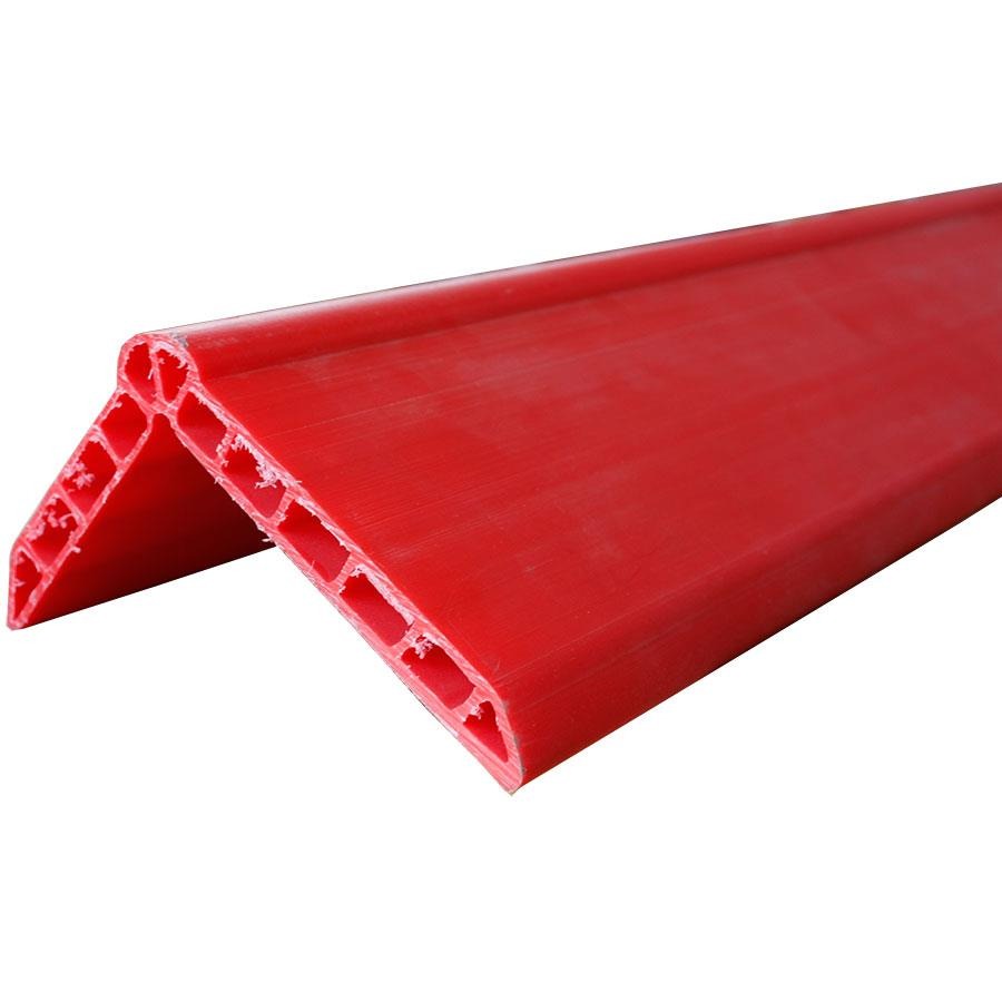 Beskyttelsesvinkel 3m 120x80x15mm Rød