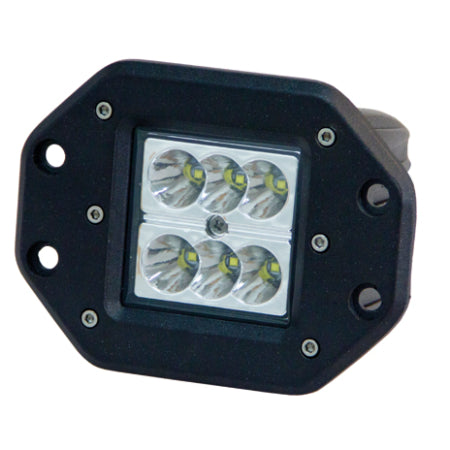 Arbeidslys LED 10-32V 18W for innbygn.