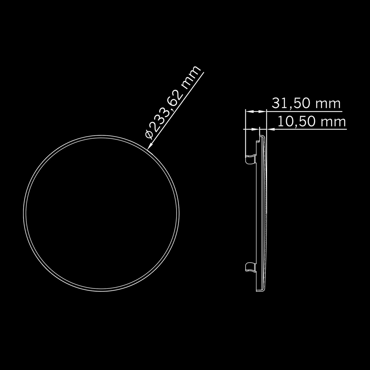 Deksel Ekstralys SIBERIA XP DARK 9