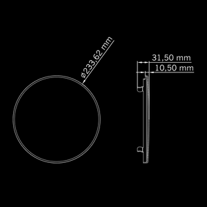 Deksel Ekstralys SIBERIA XP DARK 9