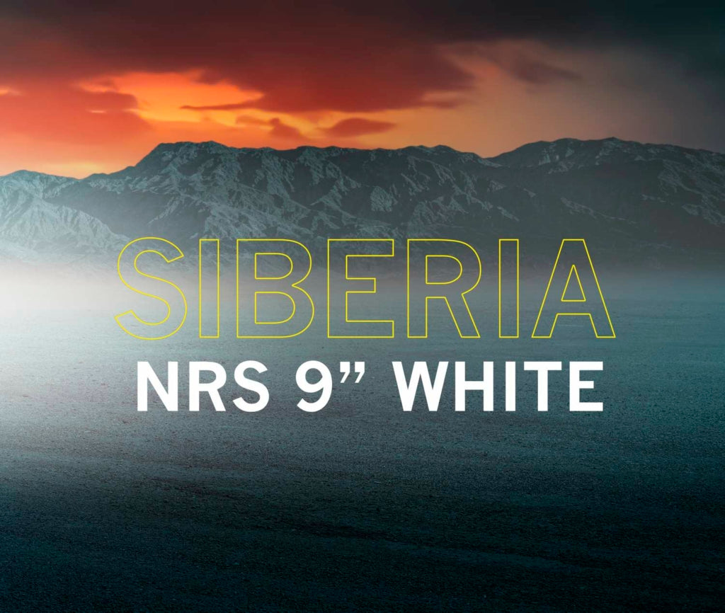 SIBERIA NRS 9" hvit IKKE E-merket