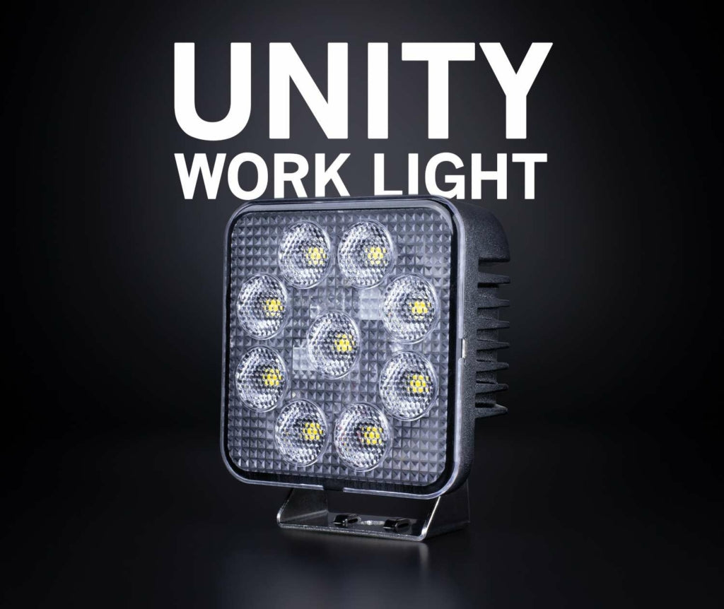 UNITY ARBEIDSLYS 64W LED 9-32V DC, IP67/69K, EMC E