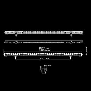 NUUK D-LINE LED BAR 40"