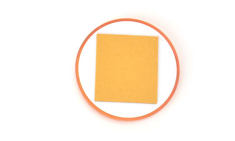 Refleks Oransje 60mm rund m/tape (E)