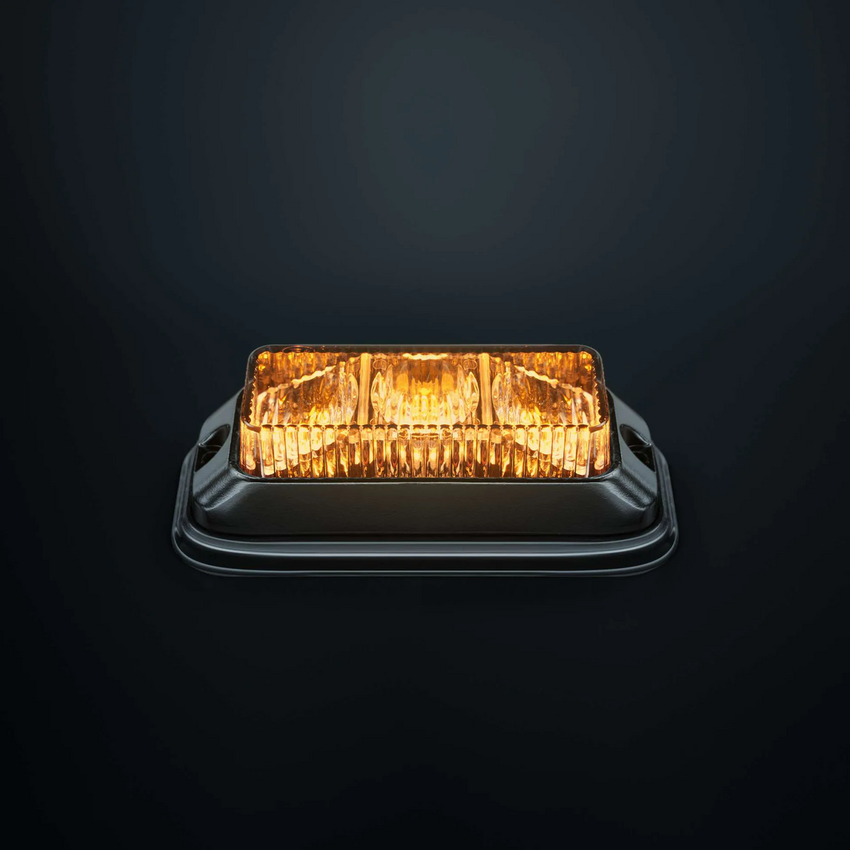 Strobelys 3 LED gul