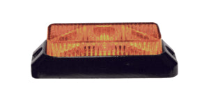 Strobelys 3 LED, gul, 12-24V