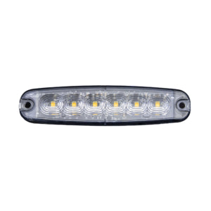 Strobelys 6 LED 9-30 V E merket