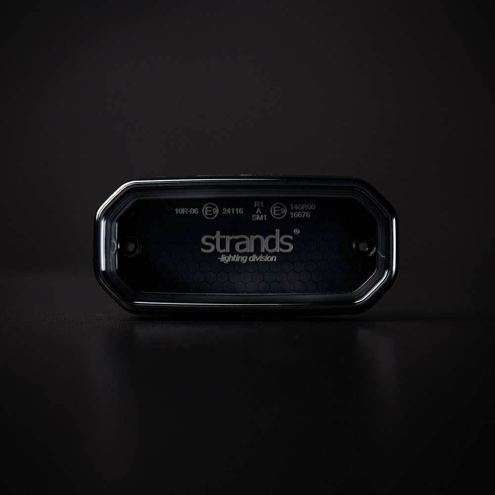 Markeringslys FOR9T Scale Hvit 12-24V (E)