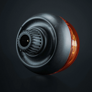 Varsellys Big Energy XL Amber Lens, stang