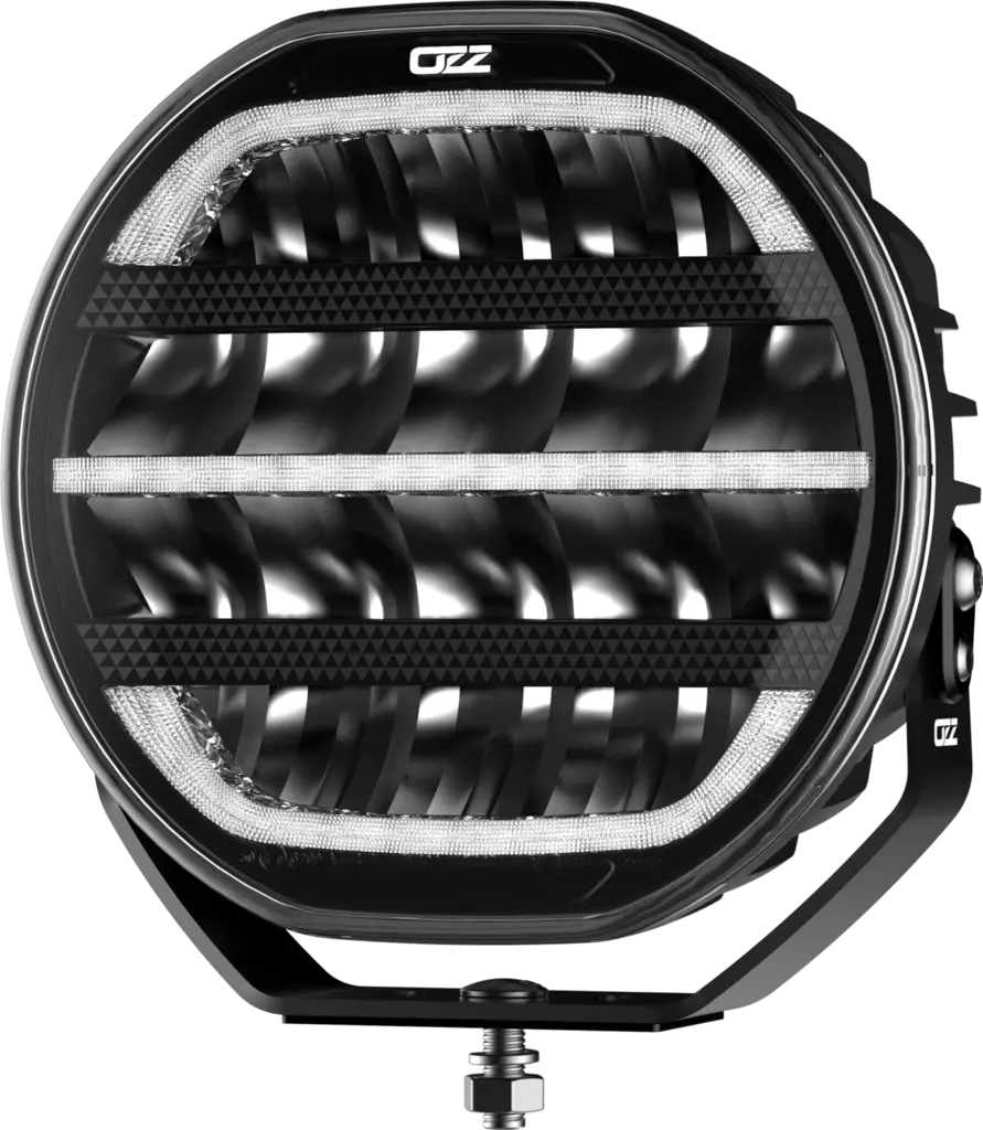 OZZ XR2 P9" LED fjernlys med parklys (E)