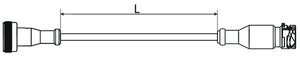 Kabel DIN bajonett M27X1