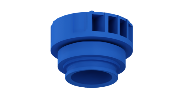 Hette for diagnosekontakt blå