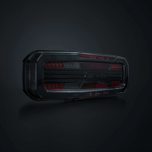 Baklys Bil Freedom Dark Venstre, 5 funk.