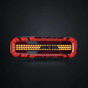 Baklys Bil Freedom Dark Venstre, 5 funk.