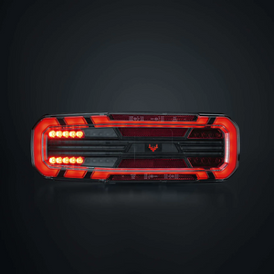 Baklys Bil Freedom Dark Venstre, 5 funk.