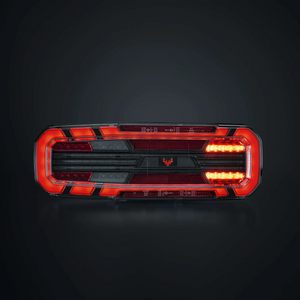 Baklys Bil Freedom Dark Venstre, 5 funk.