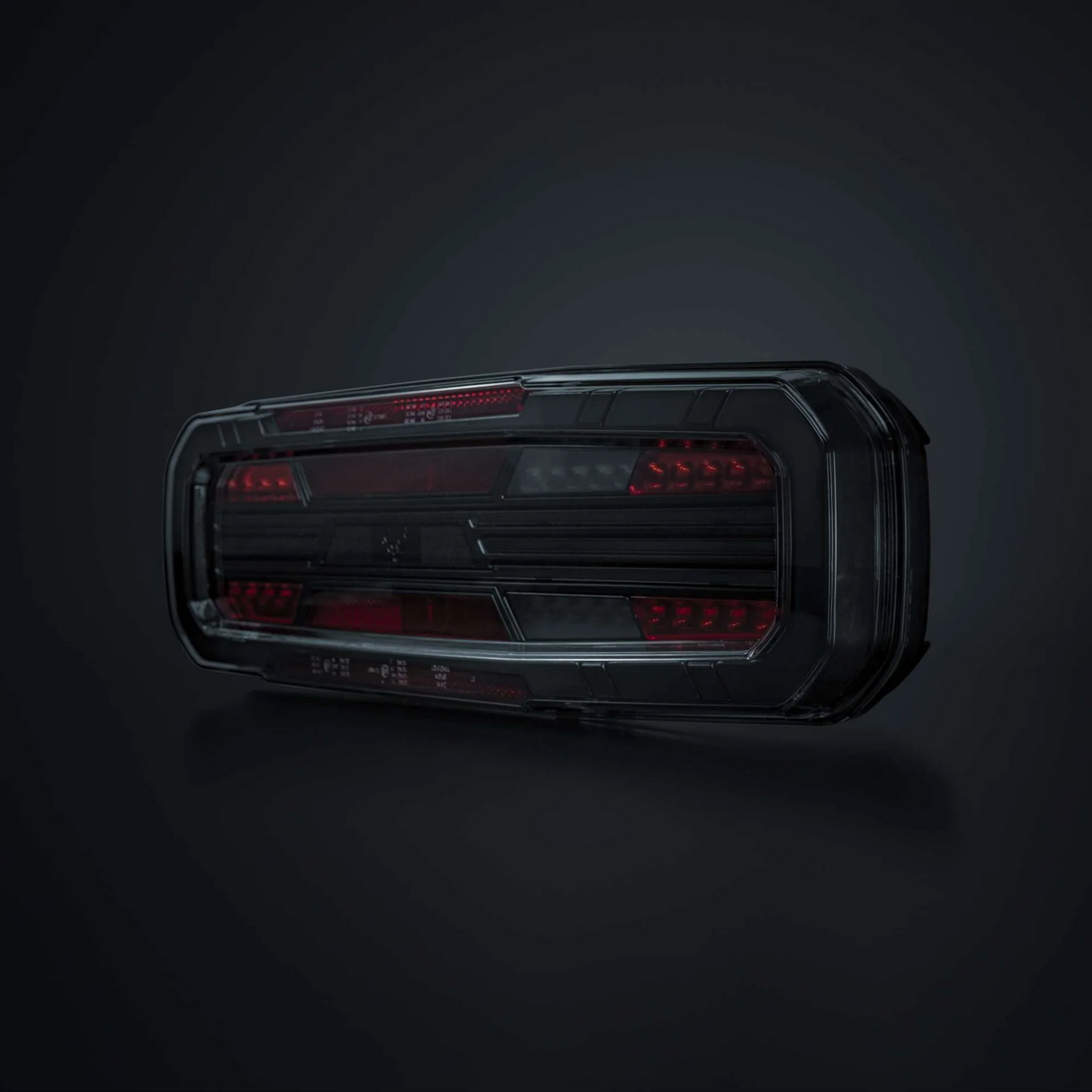 Baklys Bil Freedom Dark Høyre, 5 funk.