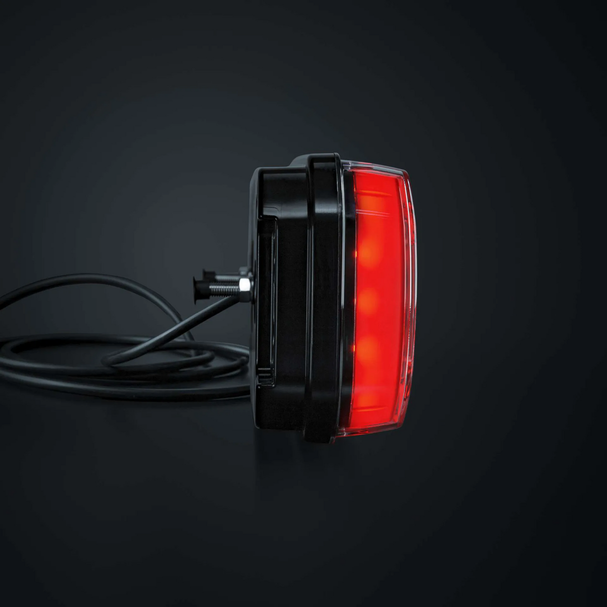 Baklys Tilhenger Freedom Dark Venstre, 5 funk.