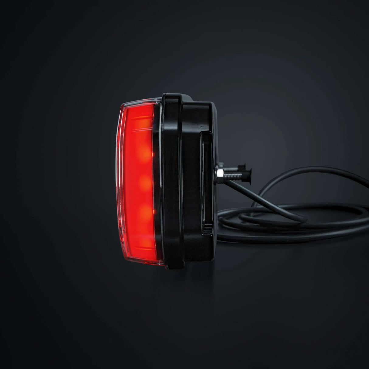 Baklys Tilhenger Freedom Dark Høyre, 5 funk.