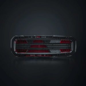 Baklys Tilhenger Freedom Dark Høyre, 5 funk.