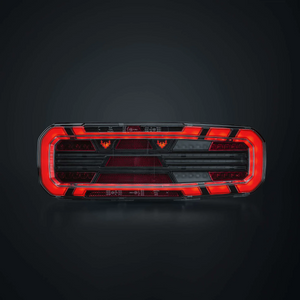 Baklys Tilhenger Freedom Dark Høyre, 5 funk.