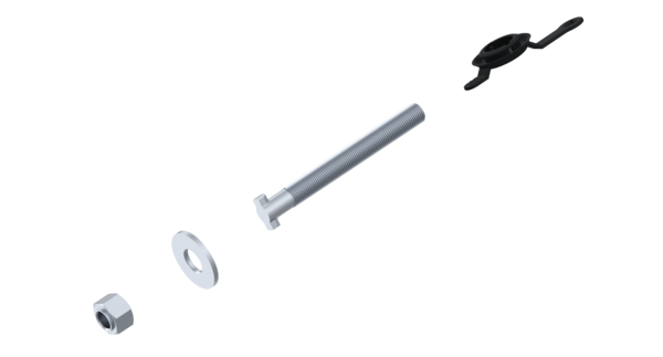 Avlastnings bolt for fjærbremsklokke KIT