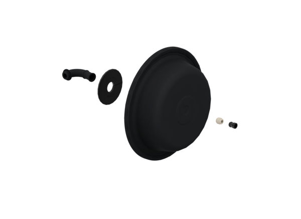 Repsett - Membran + Slangekobling til fjærbrems