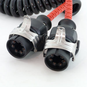 ABS/EBS spiralkabel Arb.lengde 3,5m ISO 7638