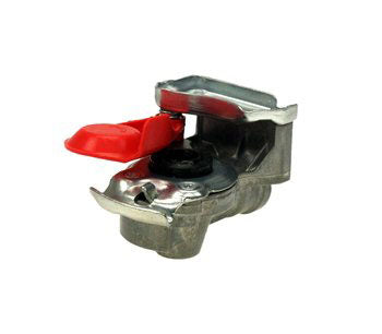 Koblingshode Rød m/ventil M16X1,5