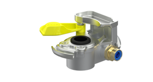 Luftkobling / Gul / Med filter / Med testtilkobling